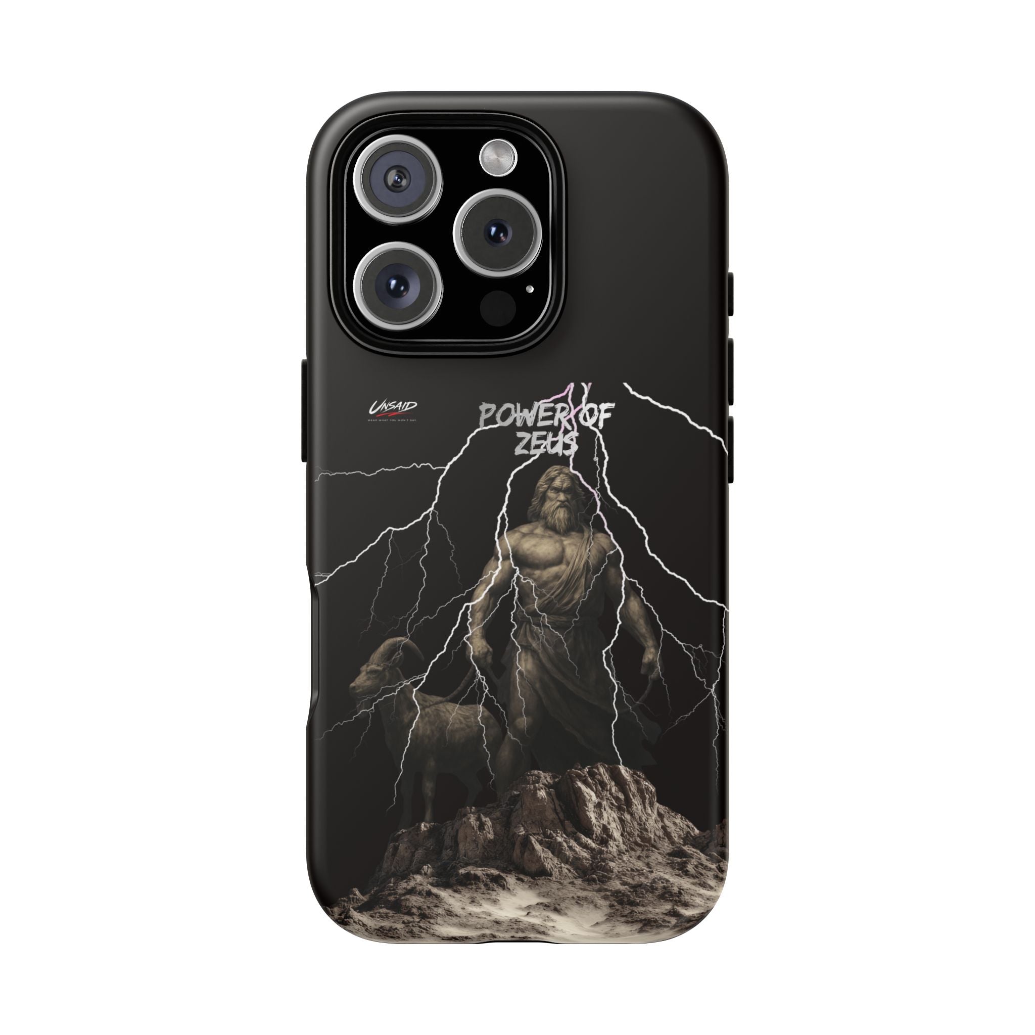 UNSAID - "ZEUS" PHONE CASE IPHONE 15-17
