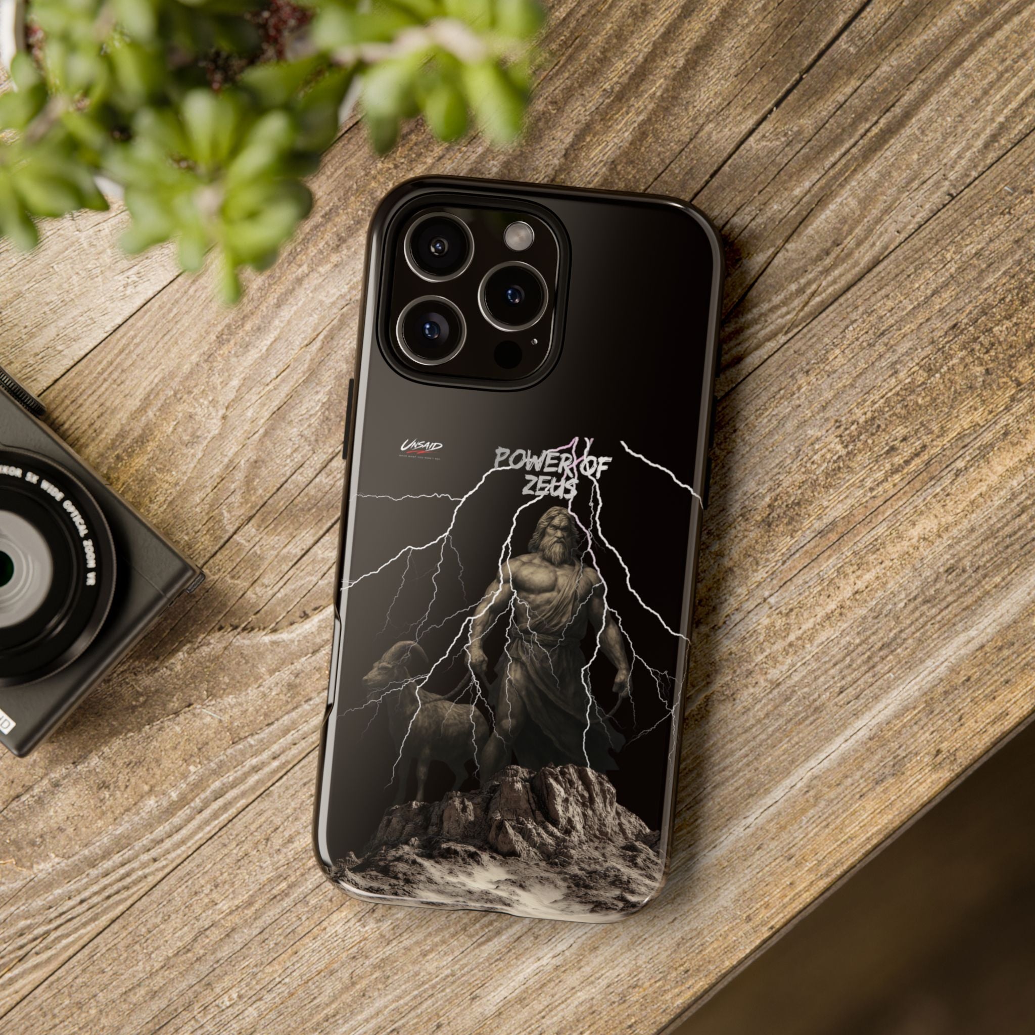 UNSAID - "ZEUS" PHONE CASE IPHONE 15-17