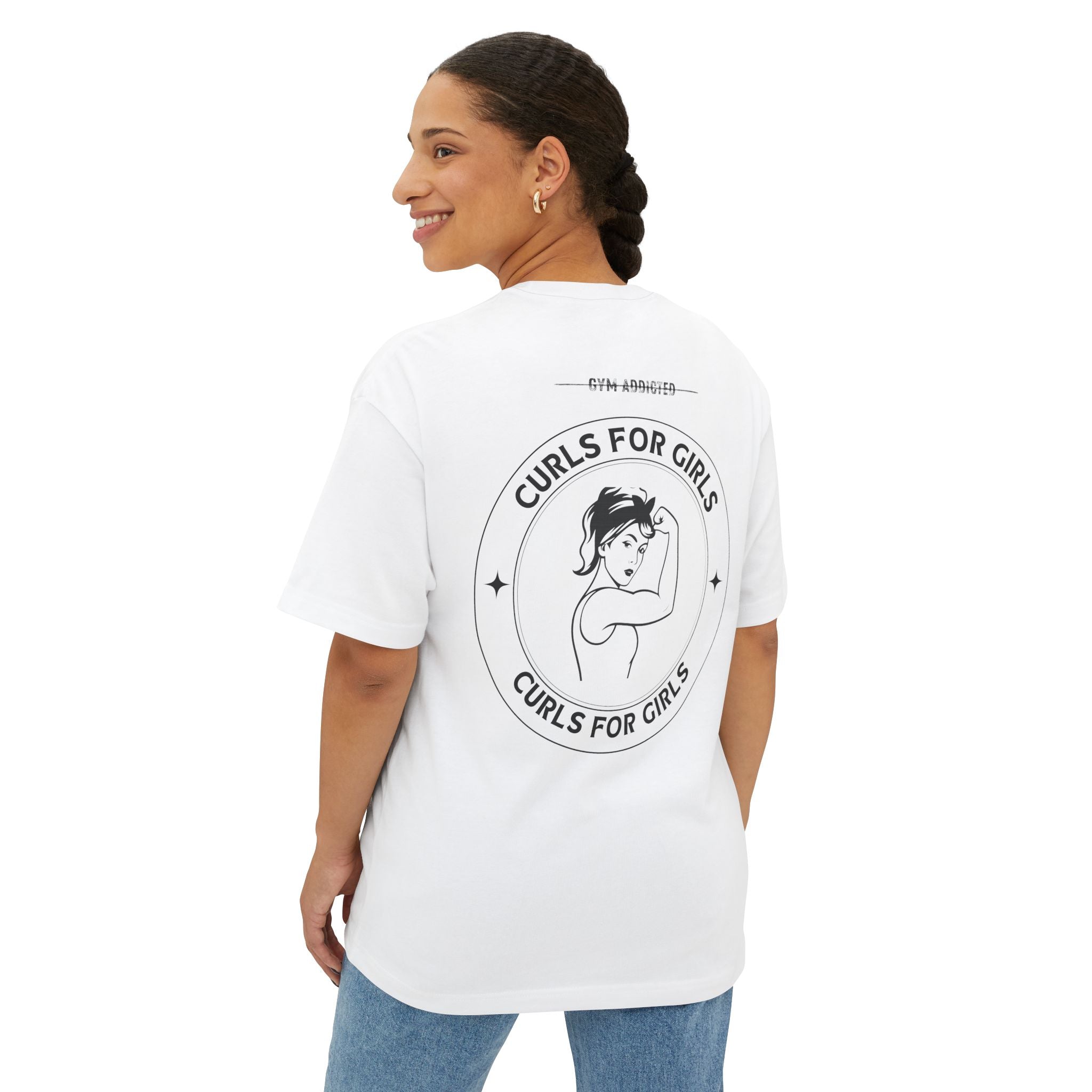 UNSAID - GYM ADDICTED OVERSIZED T-SHIRT