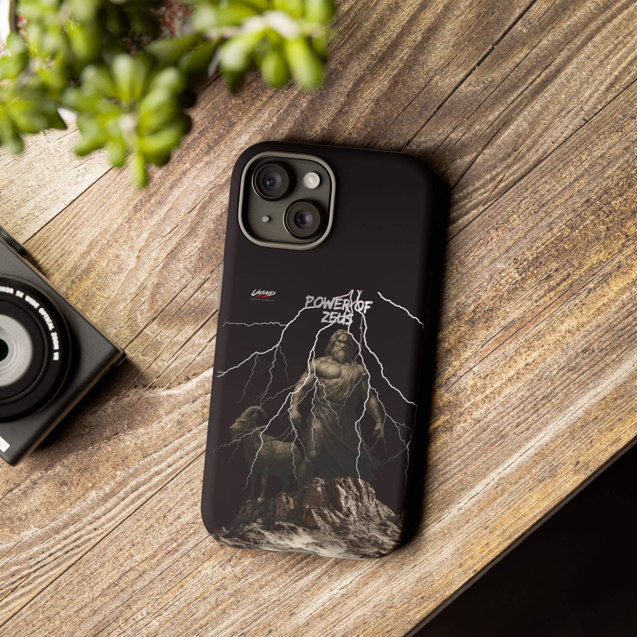 UNSAID - "ZEUS" PHONE CASE IPHONE 15-17