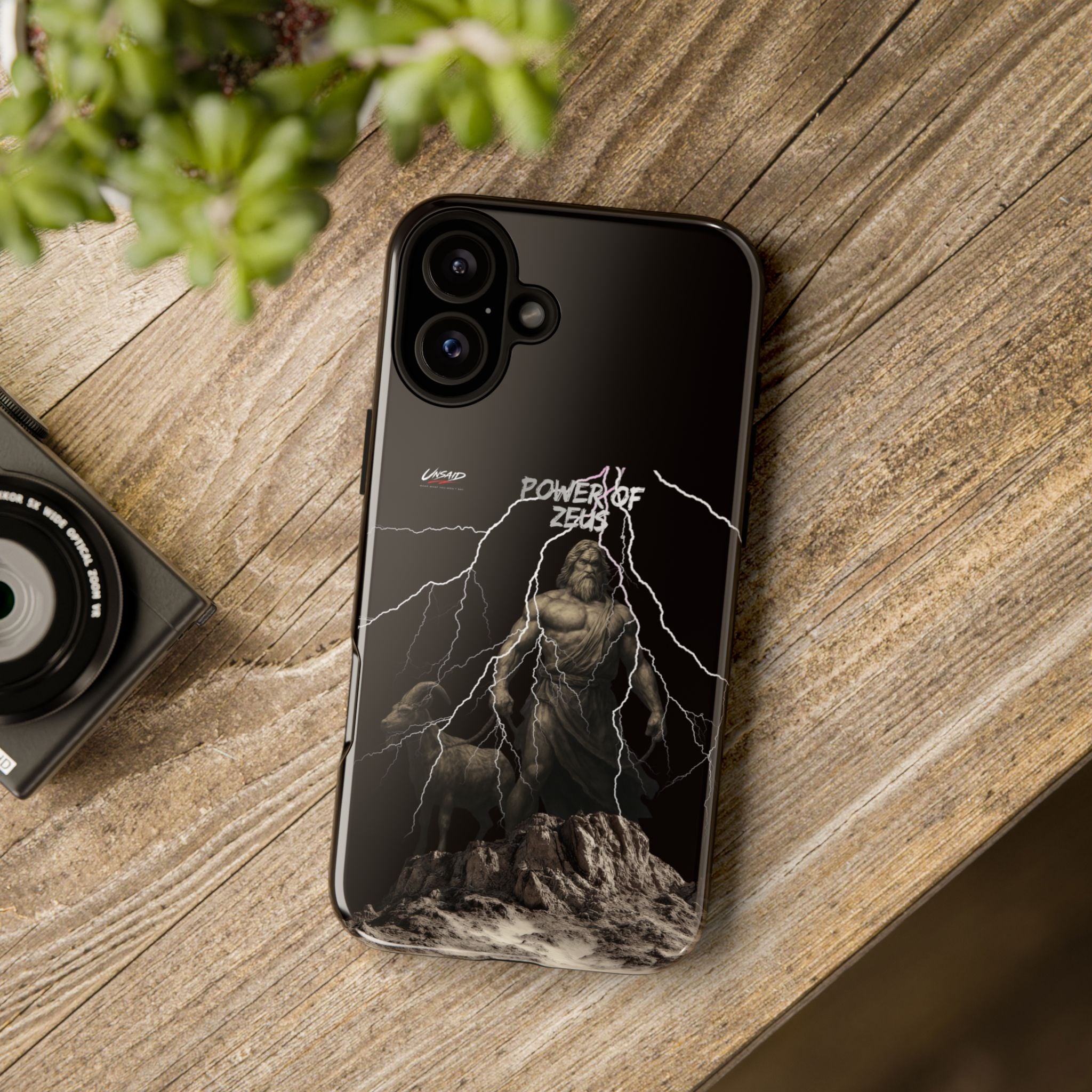 UNSAID - "ZEUS" PHONE CASE IPHONE 15-17