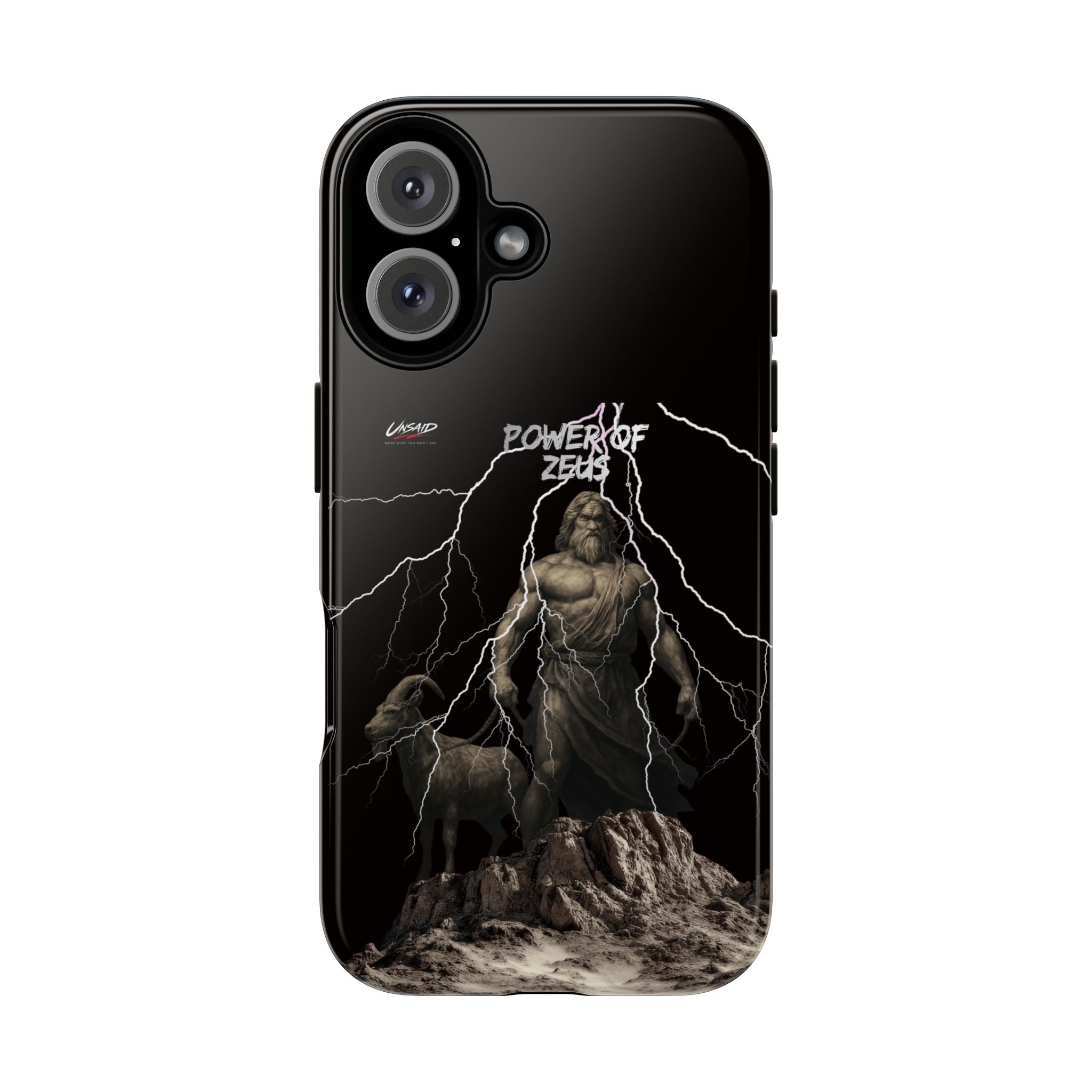 UNSAID - "ZEUS" PHONE CASE IPHONE 15-17