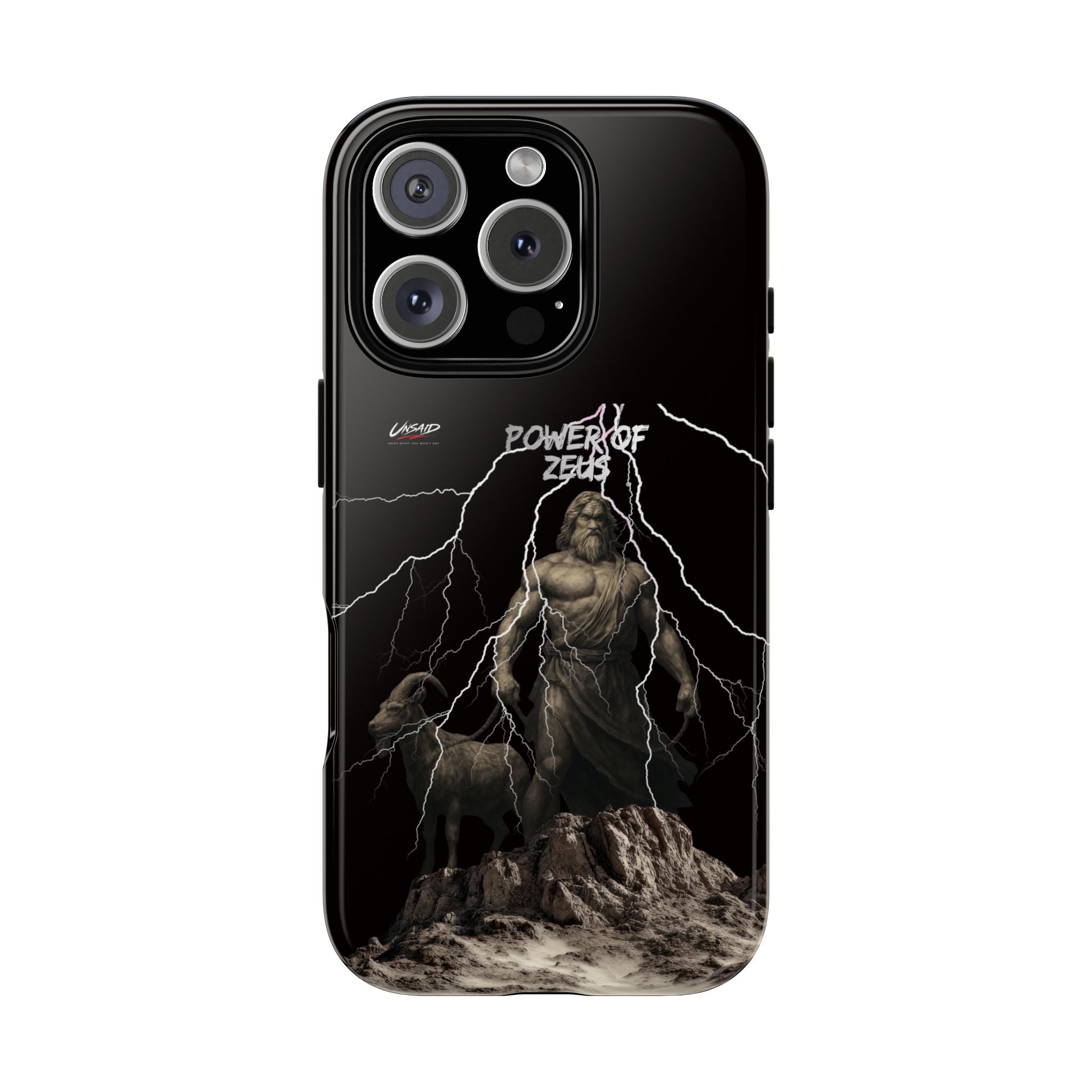 UNSAID - "ZEUS" PHONE CASE IPHONE 15-17
