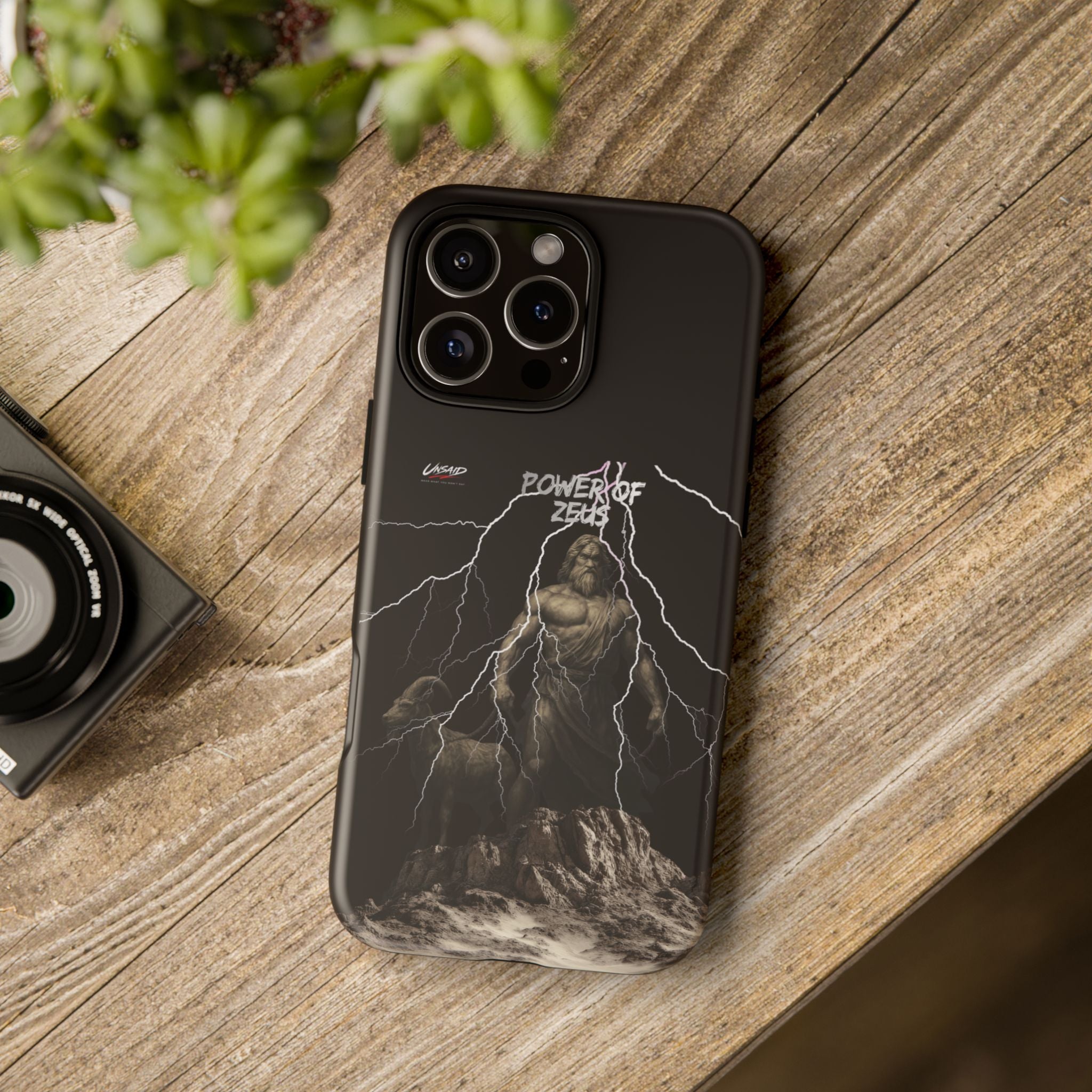 UNSAID - "ZEUS" PHONE CASE IPHONE 15-17