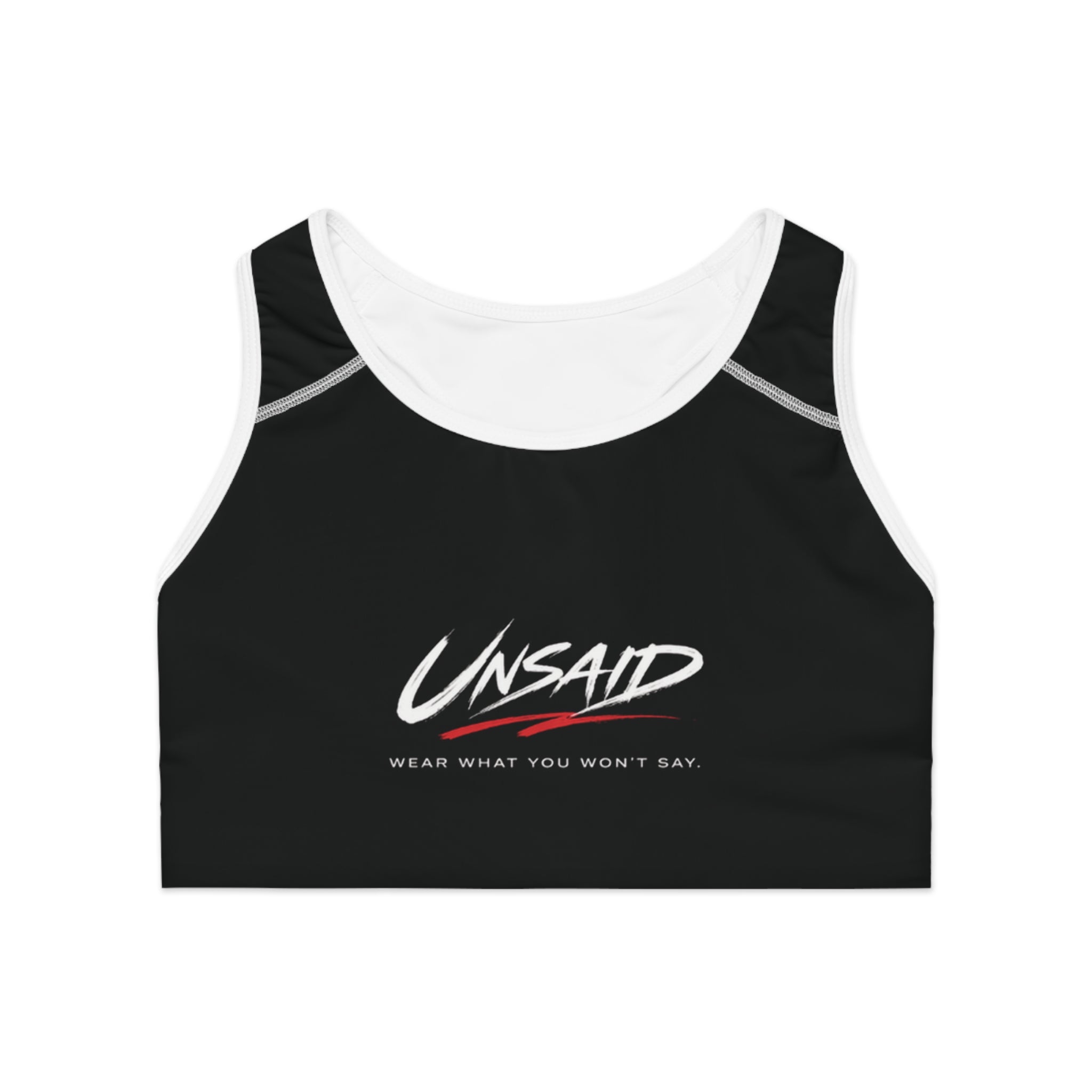 UNSAID - GYM ADDICTED FITNESS BRA