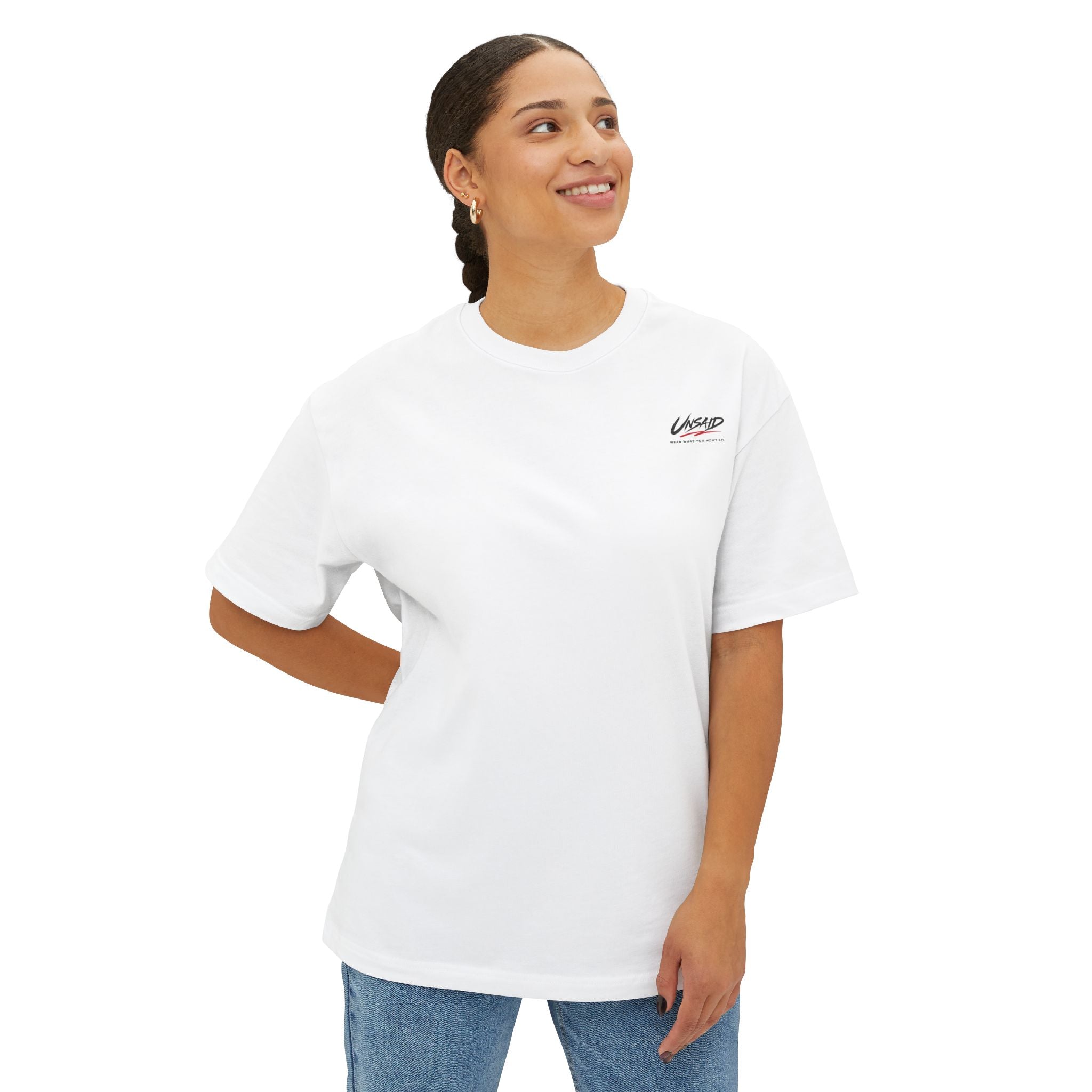 UNSAID - GYM ADDICTED OVERSIZED T-SHIRT
