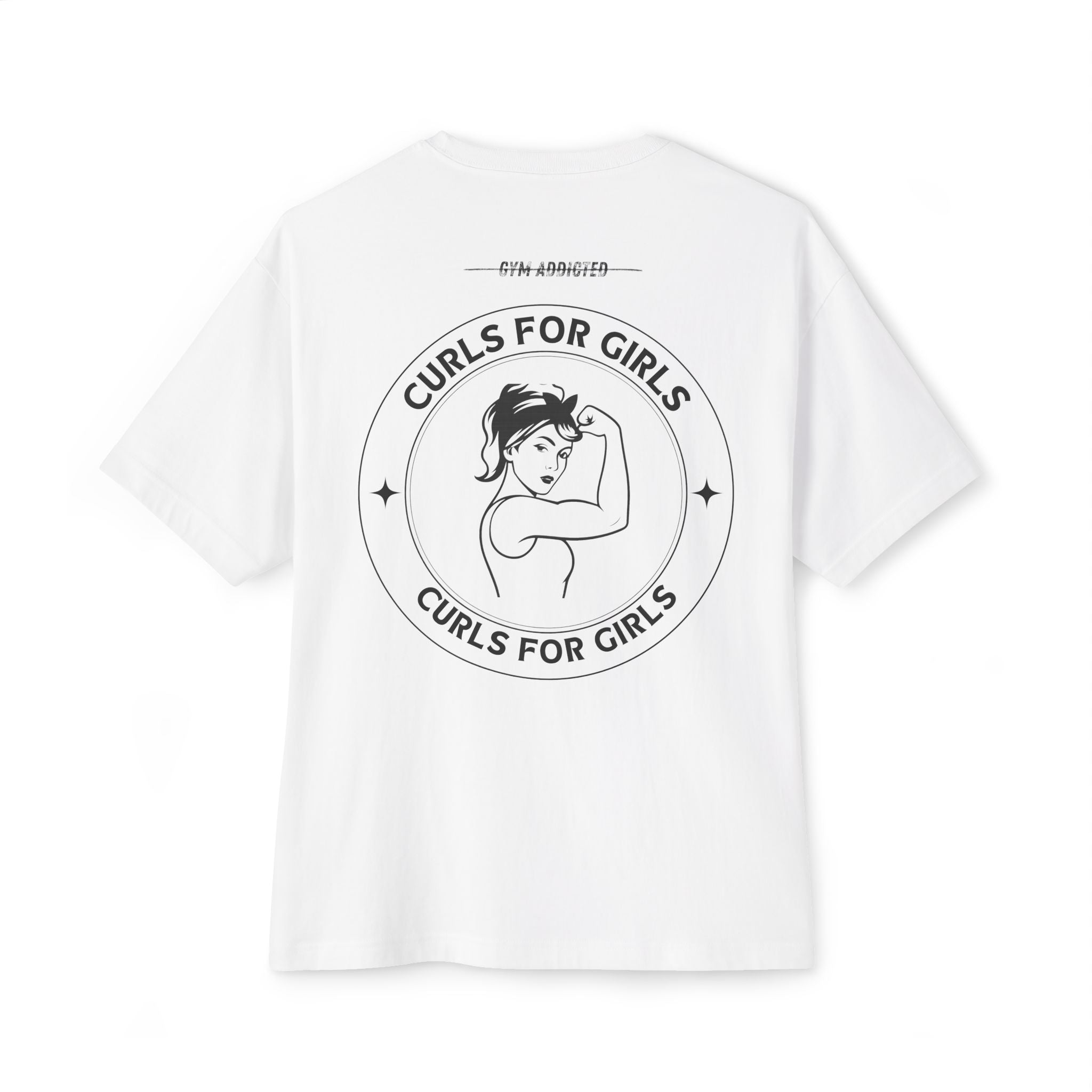 UNSAID - GYM ADDICTED OVERSIZED T-SHIRT
