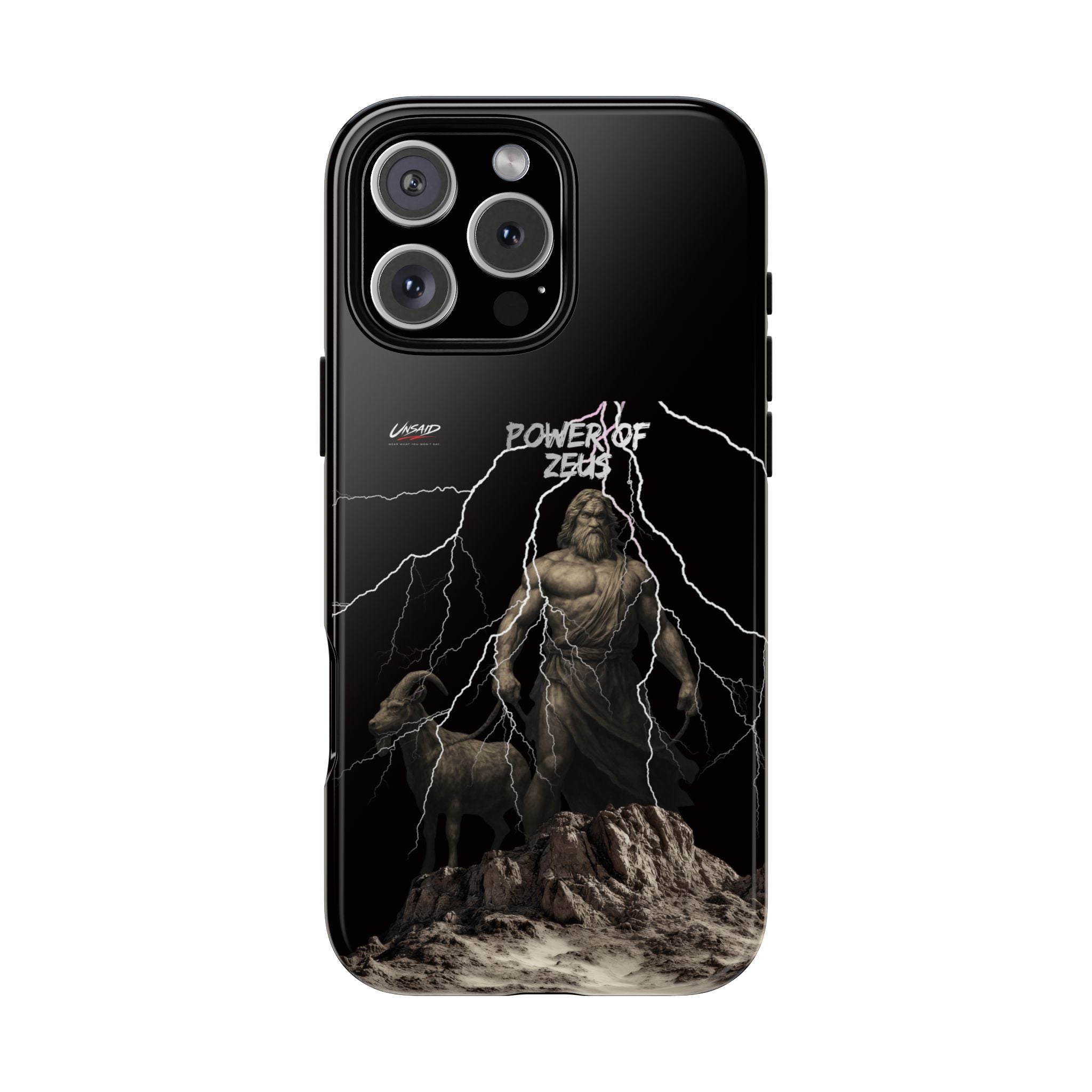 UNSAID - "ZEUS" PHONE CASE IPHONE 15-17