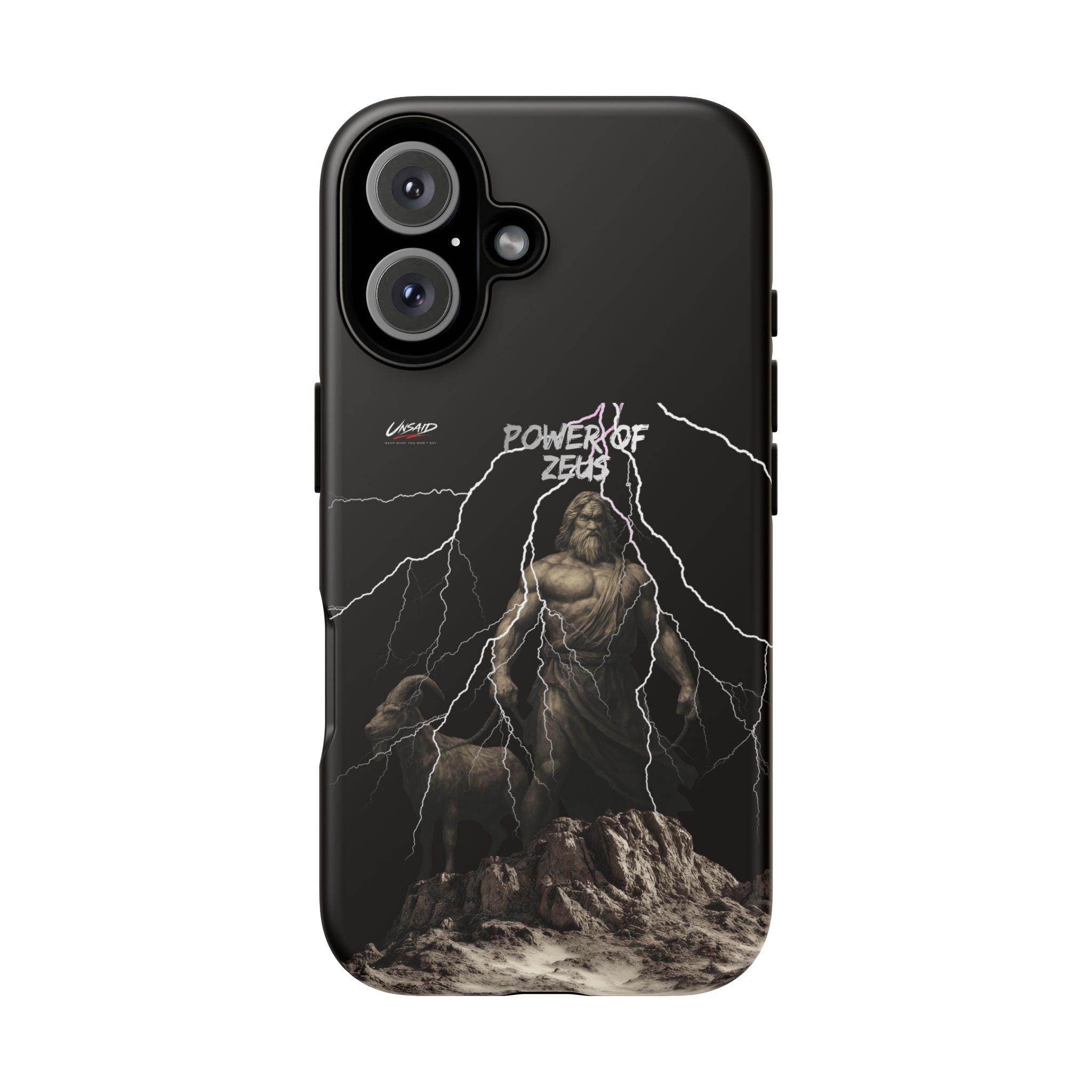 UNSAID - "ZEUS" PHONE CASE IPHONE 15-17