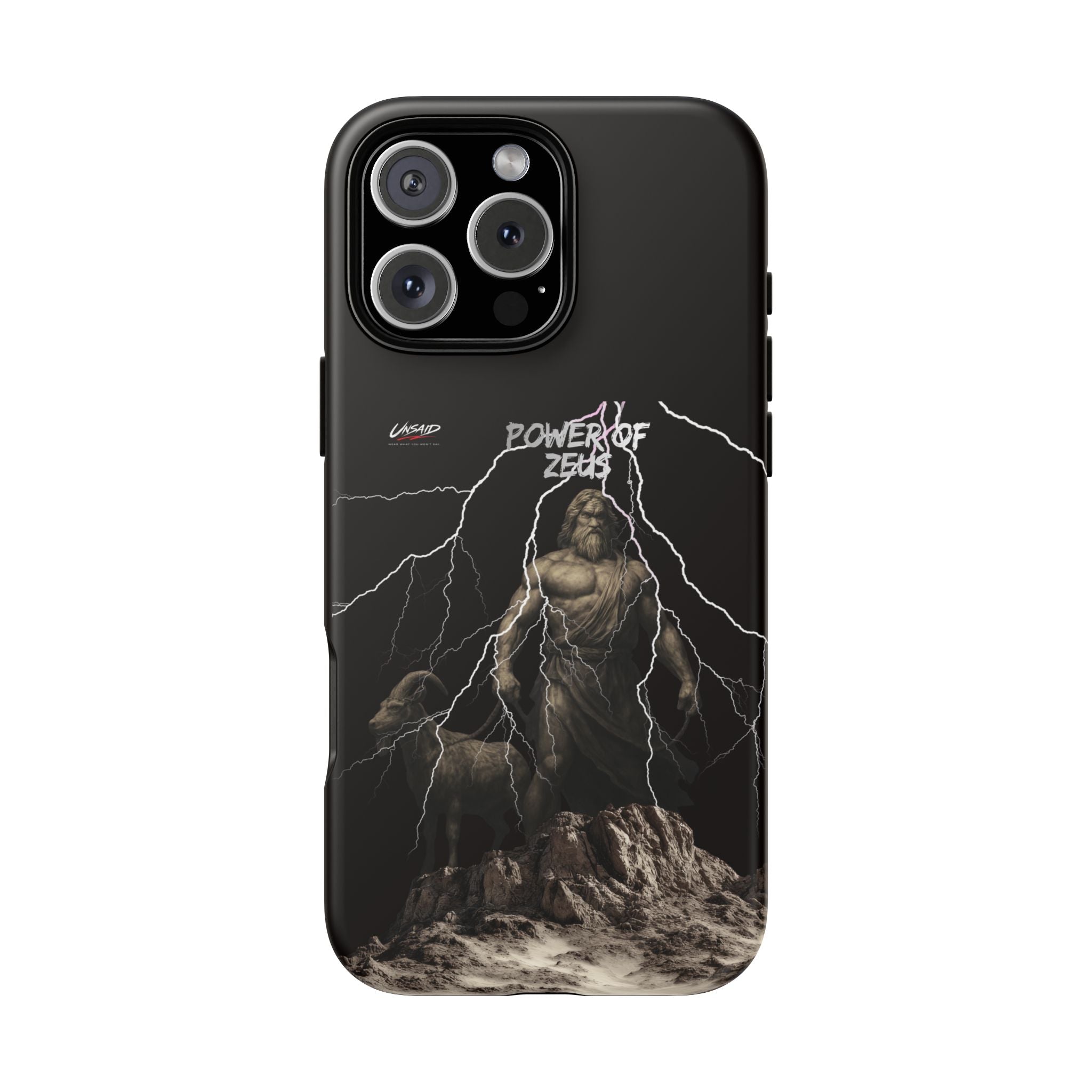 UNSAID - "ZEUS" PHONE CASE IPHONE 15-17