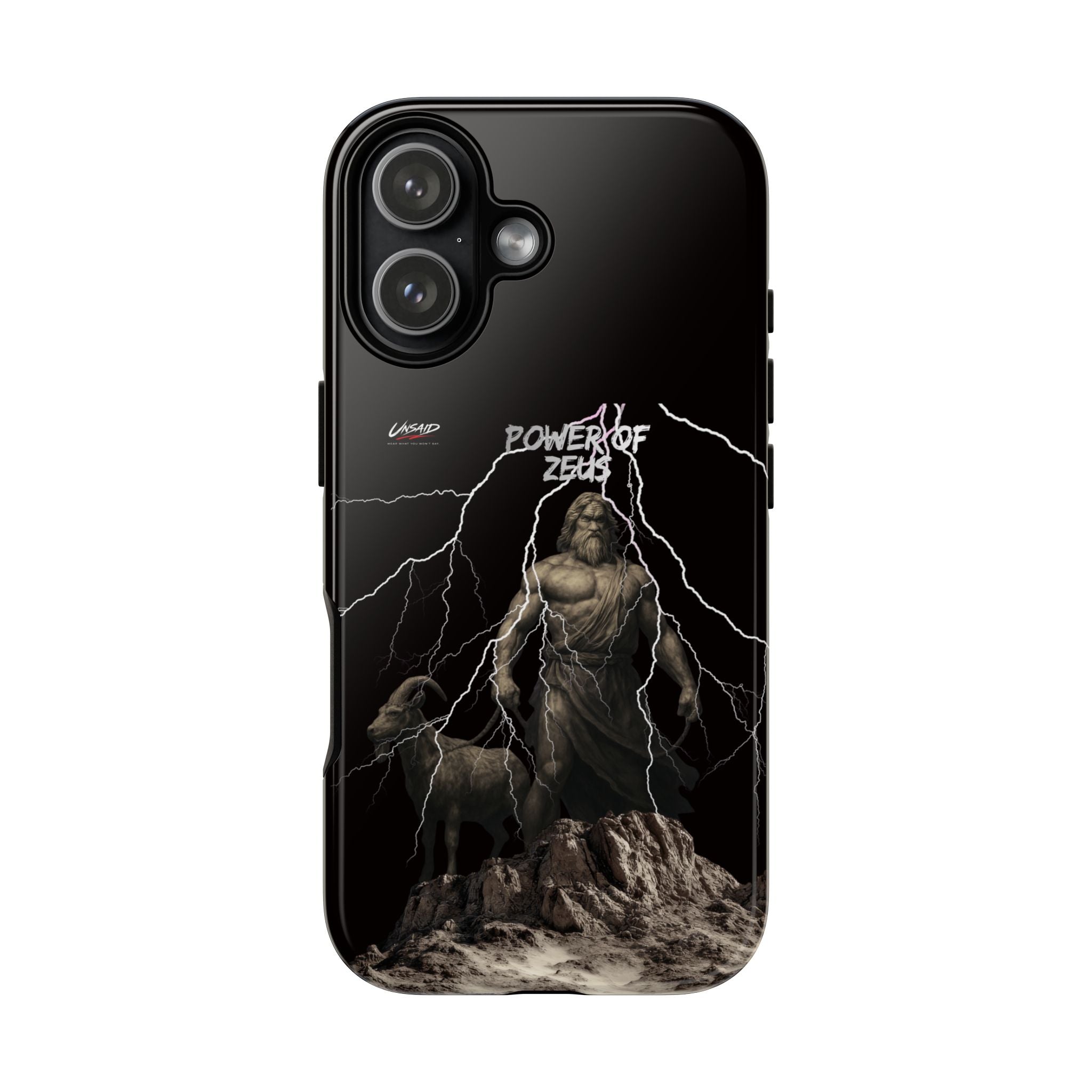 UNSAID - "ZEUS" PHONE CASE IPHONE 15-17